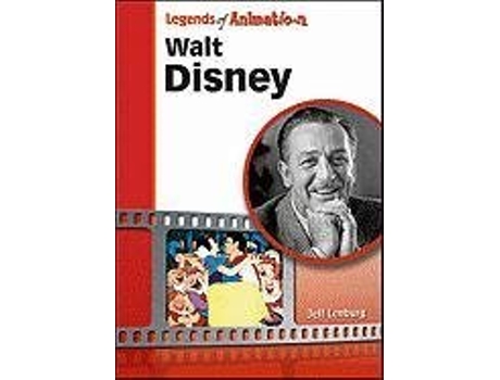 Livro Walt Disney de Jeff Lenburg (Inglês - Capa Dura)