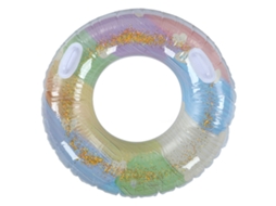 Urbannova-bola De Natacao Infantil Pvc Com Alca Padrao Pintura De Lapis Lazuli