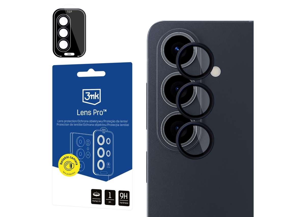 Protetor De Lente 3mk Pro Para Samsung Galaxy S26 - Alta Proteção Da Câmera