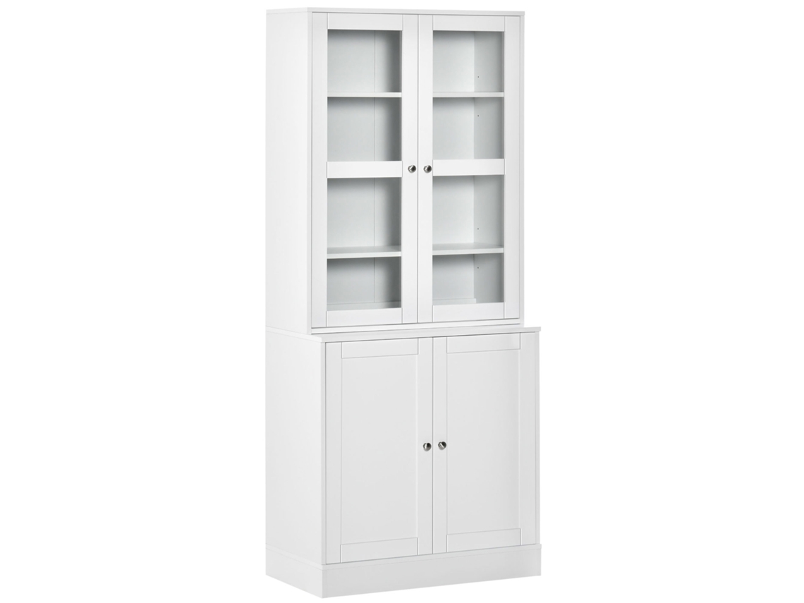 Estante Com 2 Prateleiras, 76x40x178,5cm, Branco