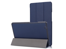 Capa Protetora Couro Imitado Flip Para Huawei Mediapad M3 8.4 (azul Escuro)