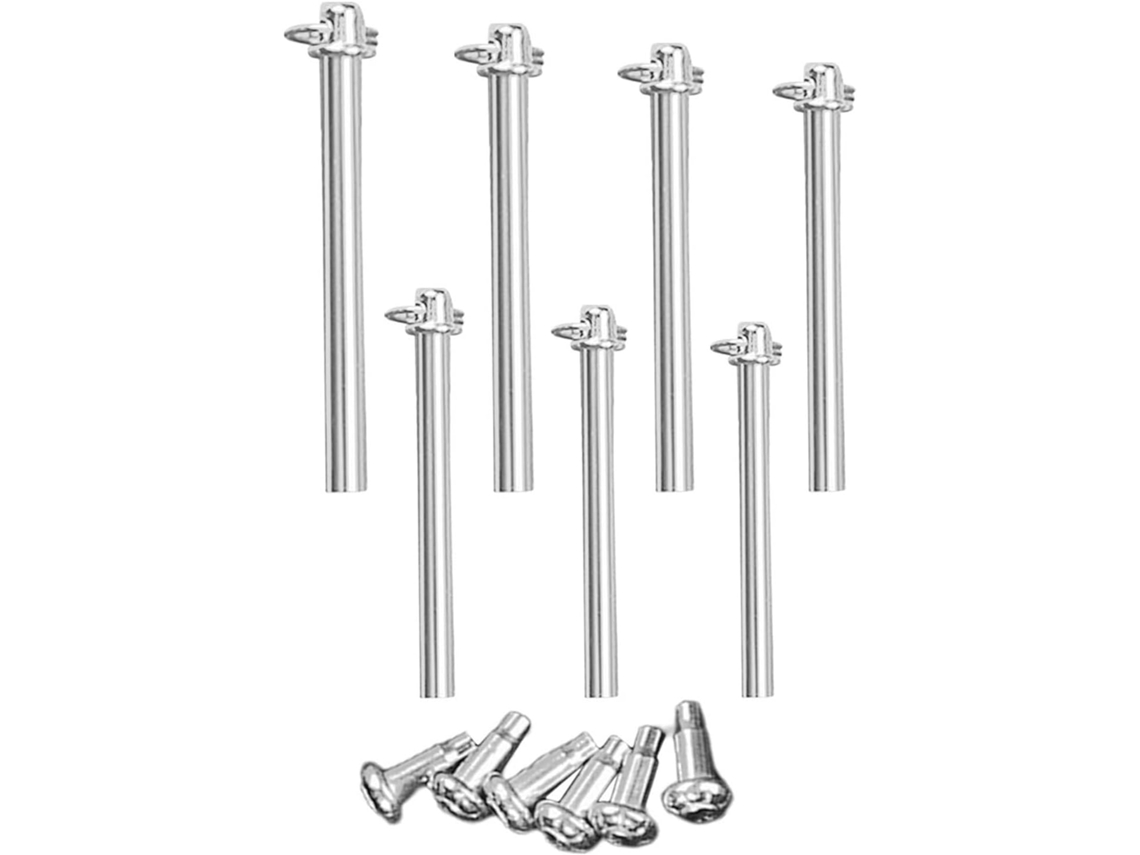Kit Profissional De Reparo Rebites E Porcas Para Ventiladores Dobráveis Mão, Inclui Eixo De Metal E Acessórios Parafuso