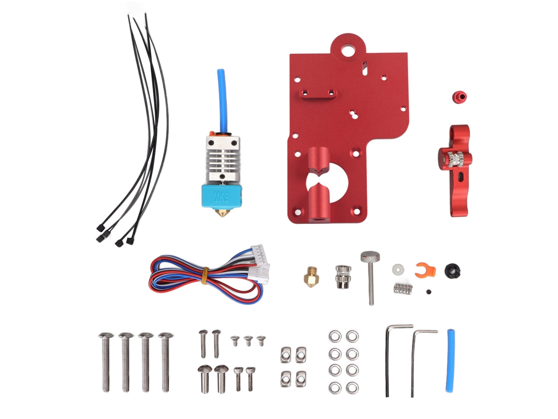 Acessórios Para Impressora 3d (engrenagem Dupla, Instalação Próxima Ao Fim) Extruder Atualizado Ender-3/3s/v2