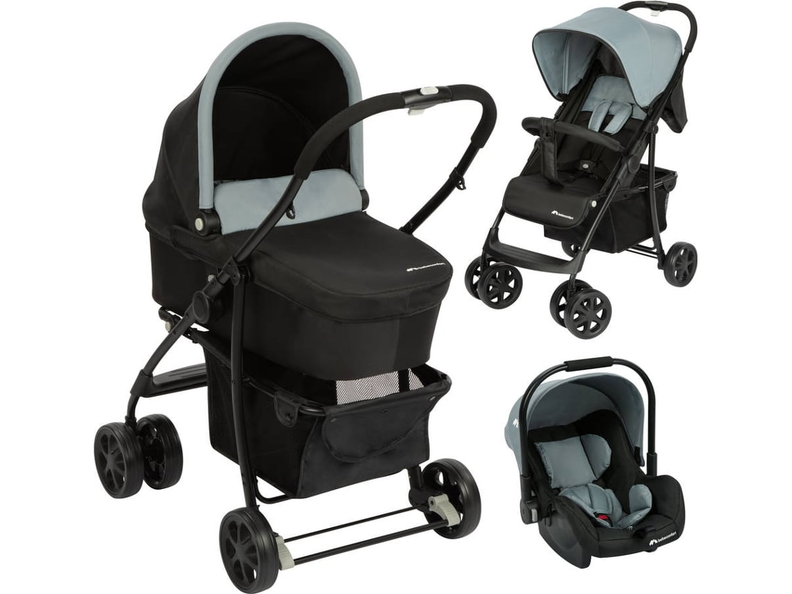 Carrinho de Bebé Trio BEBECONFORT Roadeo Shadow Block (3 em 1)