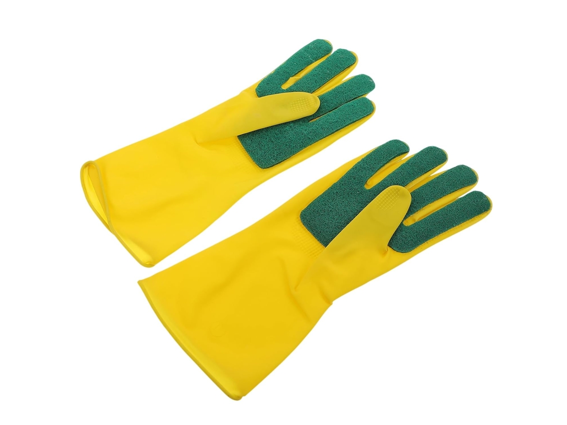 Luvas Para Lavar Louça, Látex Para Lavar, Secar E Proteger Modelo 347