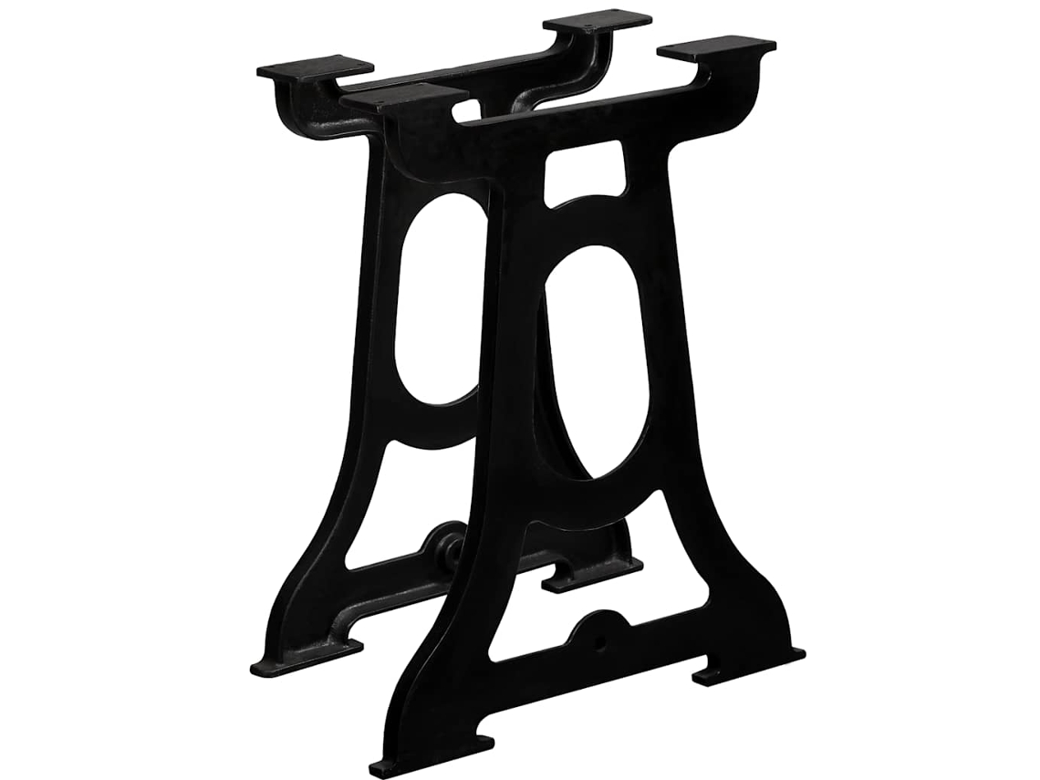 Vidaxl Pernas P/ Mesa De Jantar 2 Pcs Estrutura Em Y Ferro Fundido