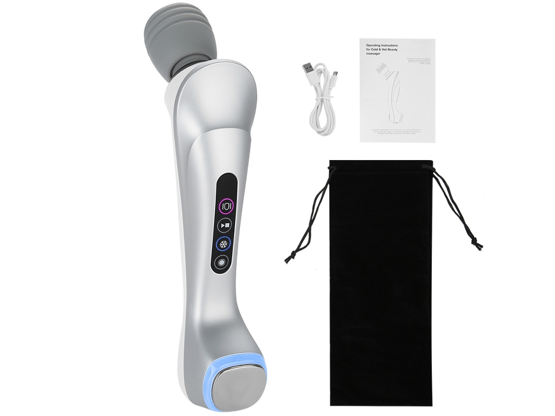 Dispositivo De Rejuvenescimento Facial E Massador Corporal Vibratório