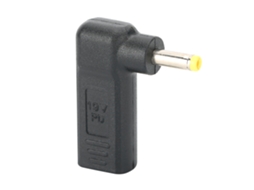 Adaptador Pd Type C para Conector de Energia de Laptop Dc 4.0x1.7 Carregamento Rápido