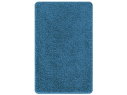 Maison Exclusive - Tapete De Banho Antiderrapante Azul 60 X 90 Cm Pp