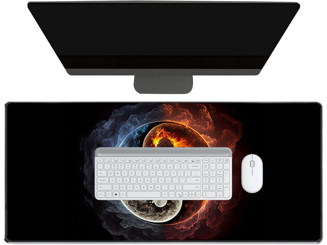 Mousepad Extra Grande Para Computador Mousepad Profissional Extra Grande, Elegante, Suave, Com Gokoco