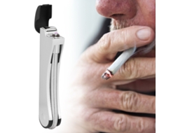 Isqueiro Portátil Usb Pulso Mangueira Plegável Masculino Cinza