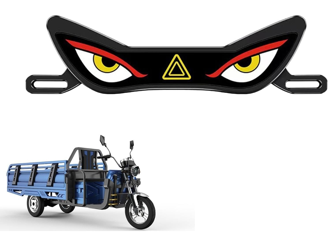 Luzes LED para motocicleta, sinalização decorativa universal em formato de