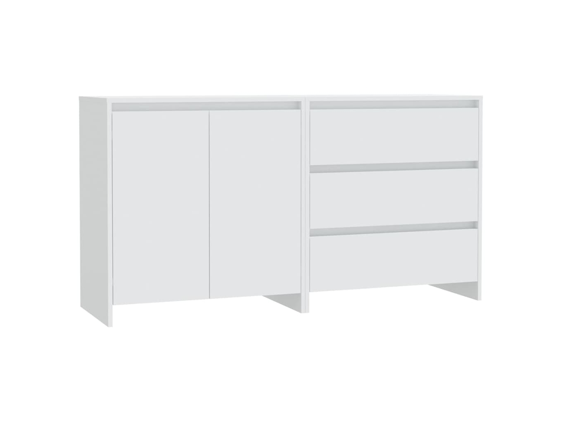 Sideboard, Sideboards Vidaxl Branco Madeira Processada (n/a)