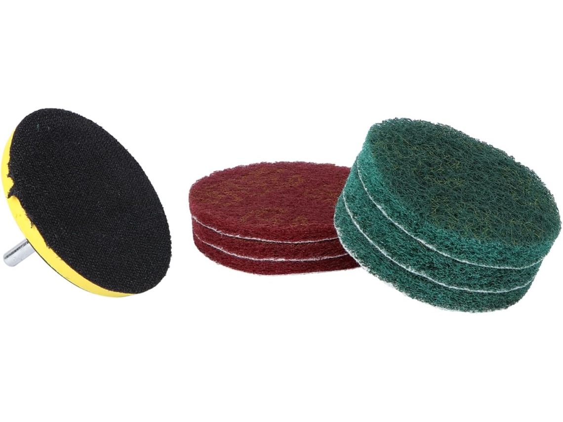 Disco De Lixa Autoadesivo Circular Nylon 4 Polegadas Para Furadeira Elétrica