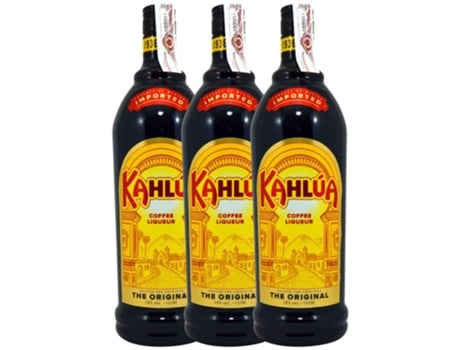 Licor KAHLÚA Kahlúa Licor De Café (1 L - 3 unidades)