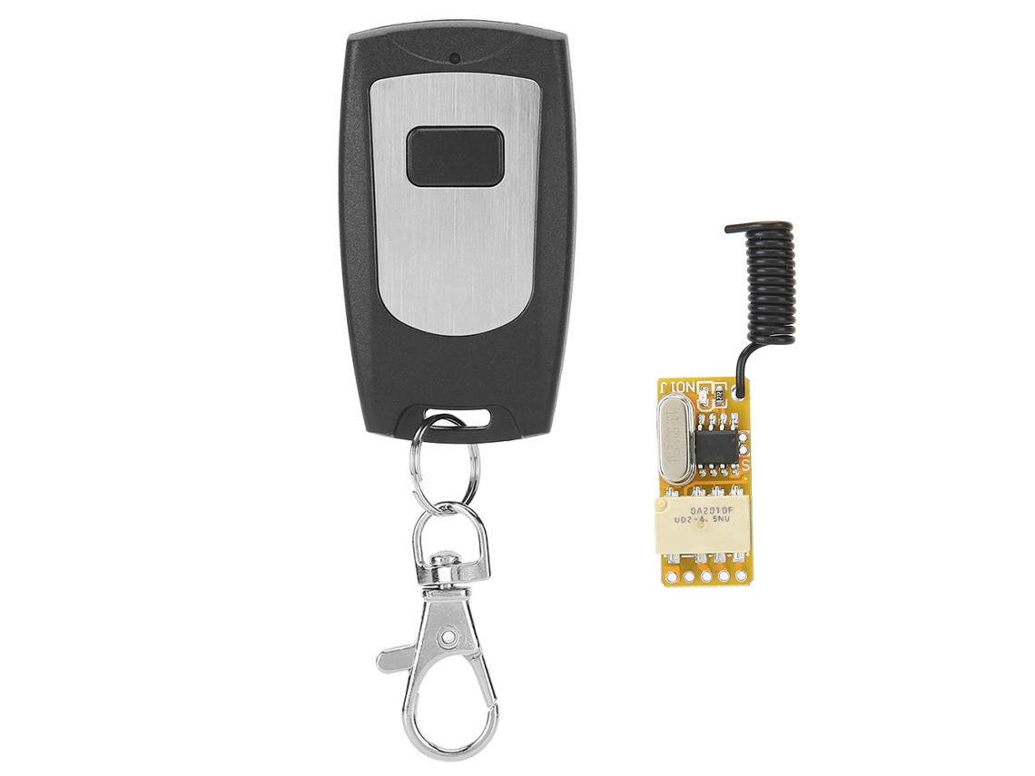 Controlador Sem Fio Miniatura Com Rele Para Interruptor