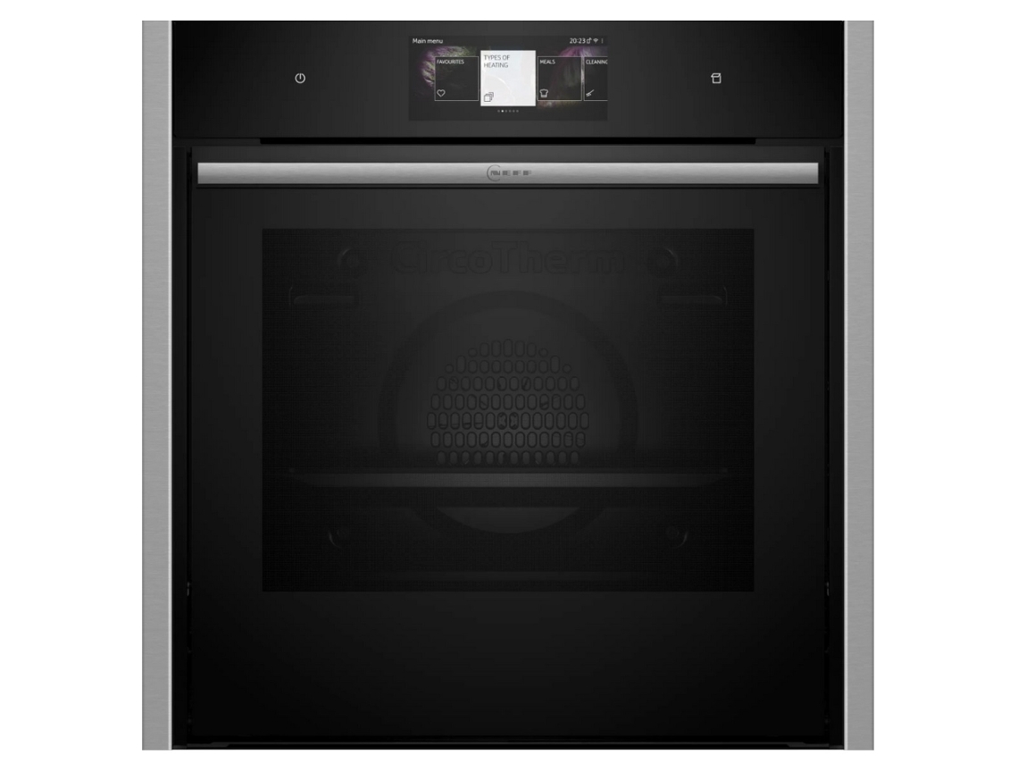 Forno a Vapor Combinado Integrado 71L 60Cm a Pirólise Preto B64Vt73N0 NEFF
