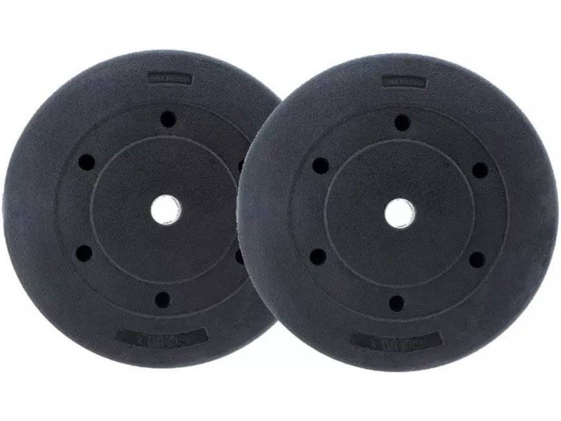 Discos de Musculação FITNESS TECH  de Cimento (10KG)