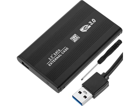 Caixa para Discos HDD BEMATIK NA06600 2.5" SATA 3.0 para USB 3.0 a 5 Gbps HDD