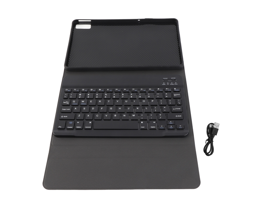 Raum-capa Protetora Magnética Com Teclado Sem Fio Bt Para Tab M10 5g Com Sono Automático