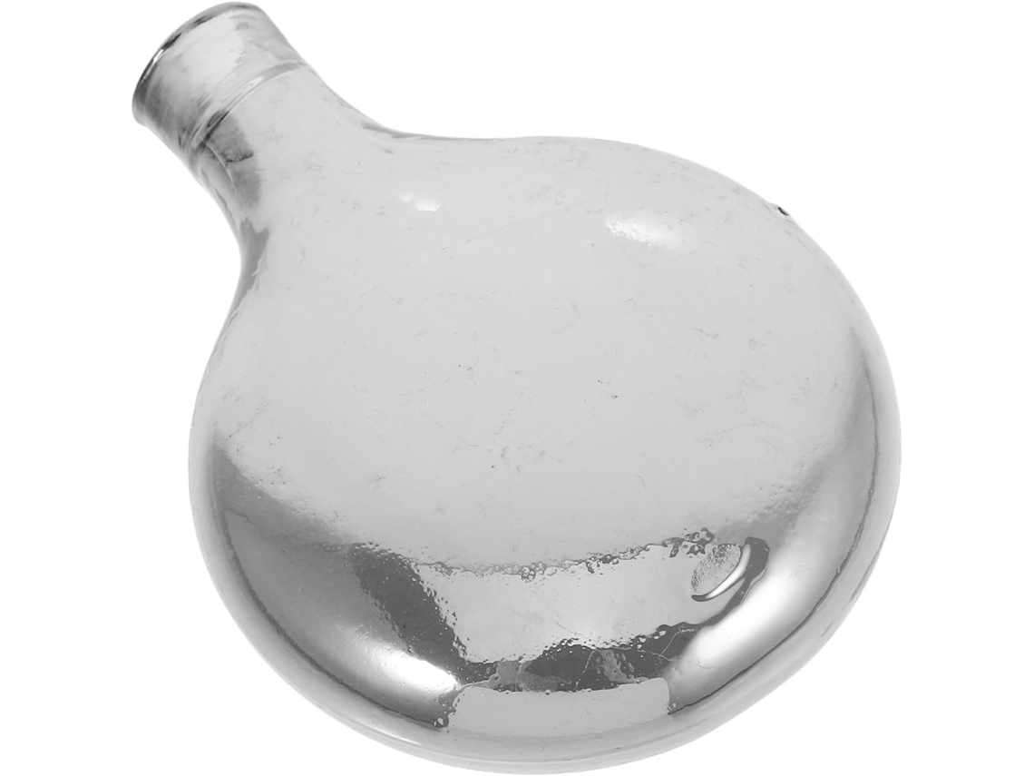 Abajur De Vidro Fumê Fosco Para Lustre Esférico G4, Tom Médio Leitoso, Peça De Reposição