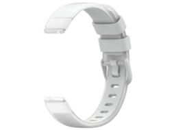 Pulseira Universal De Silicone Transparente Bicolor De 12 Mm