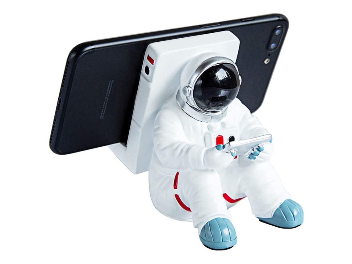Suporte de Celular em Forma de Astronauta, para Mesa CHABERLU