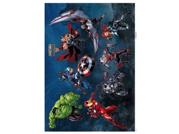 Adesivo Mural Komar Equipe Dos Vingadores Multicor 50x70 Cm Decoração Infantil