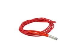 Kit com 10 Elementos de Aquecimento para Impressora 3d Flsun Qq S Pro, 24v 40w, Incluindo Cartucho, Haste Central, Fios e Peças de 6x20mm. GOKOCO