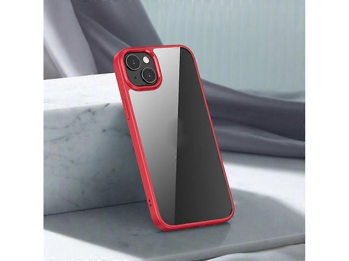 Lurelia Capa Iphone 14 Plus Tpu Pc Antichoque Vermelho