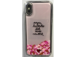 Capa iPhone XS Max SILVIA TOSI Cuore Rosa