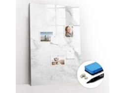 Quadro Magnético Mármore Para O Quarto Das Crianças Espelharte (60x90 Cm)