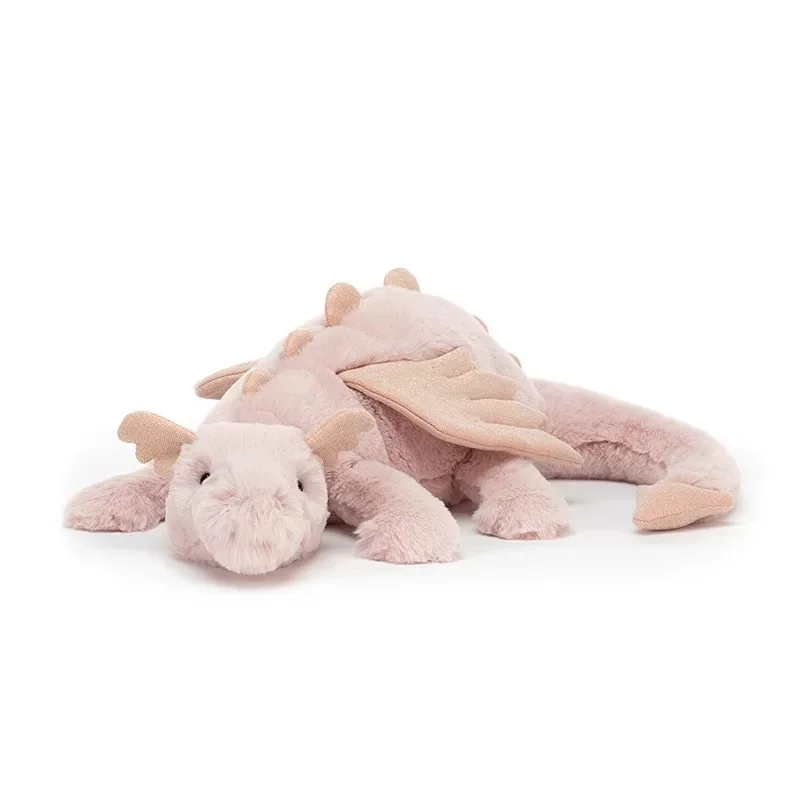 (dragão Rosa) Série De Dragões De Pelúcia: Brinquedos De Pelúcia Fofos Para Crianças
