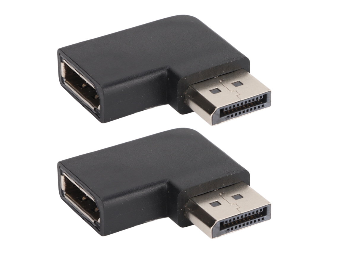 2026zentro-extensor Displayport 2pcs 7680x4320 Resolução Estável Conector Dp Leve Compacto
