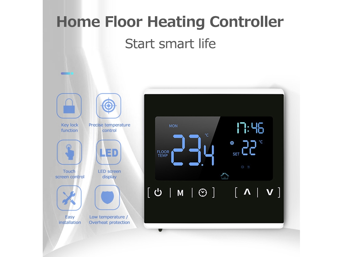 Termostato Inteligente (controle De Temperatura, Modos Automáticos)
