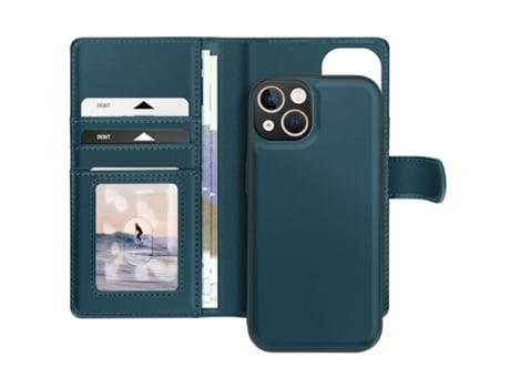 Capa Concha Destacável Para Iphone 13 Mayaxess Acrílico Azul