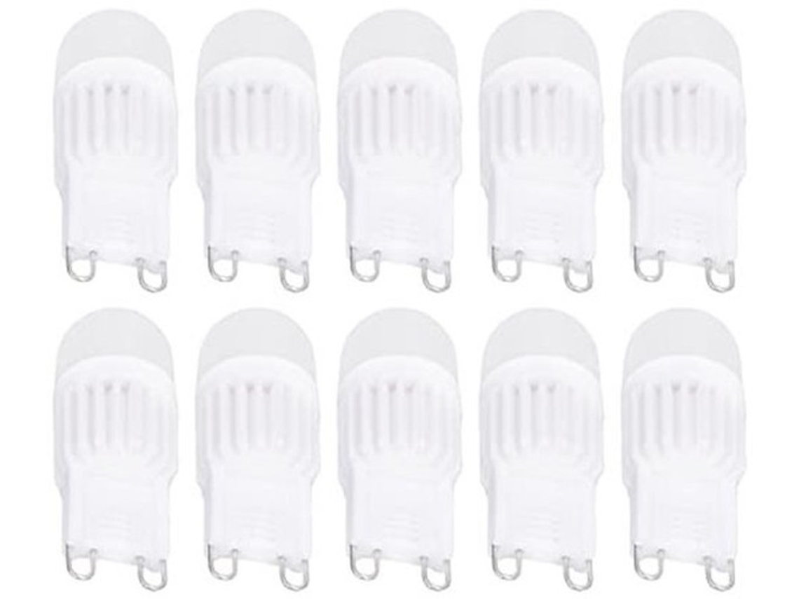 Lâmpada Led Dimmerável 2w 500lm - Lâmpada G9 - Económica Em Energia - Cor De Luz Amarela Quente/cora De Luz Azulada - Cerâmica/pc - Duração De 50.000