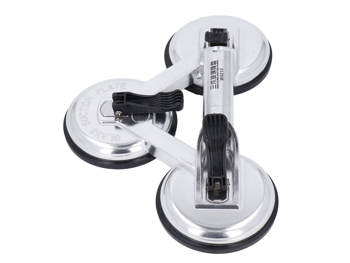 Laxiscreed Alicates De Ventosa Tripla Para Vidro E Mármore Com Força Horizontal De 170kg