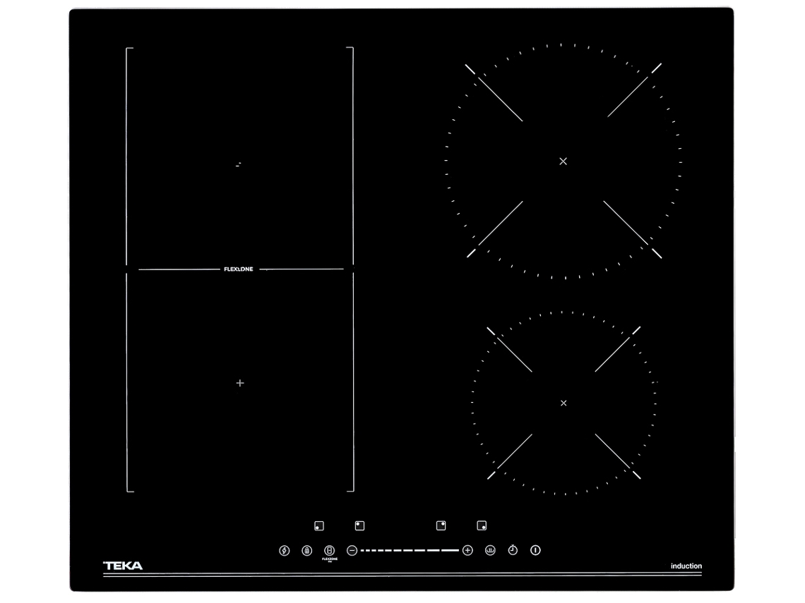 Placa de Indução TEKA IBF 64200 BK (Elétrica - 59 cm - Preto)