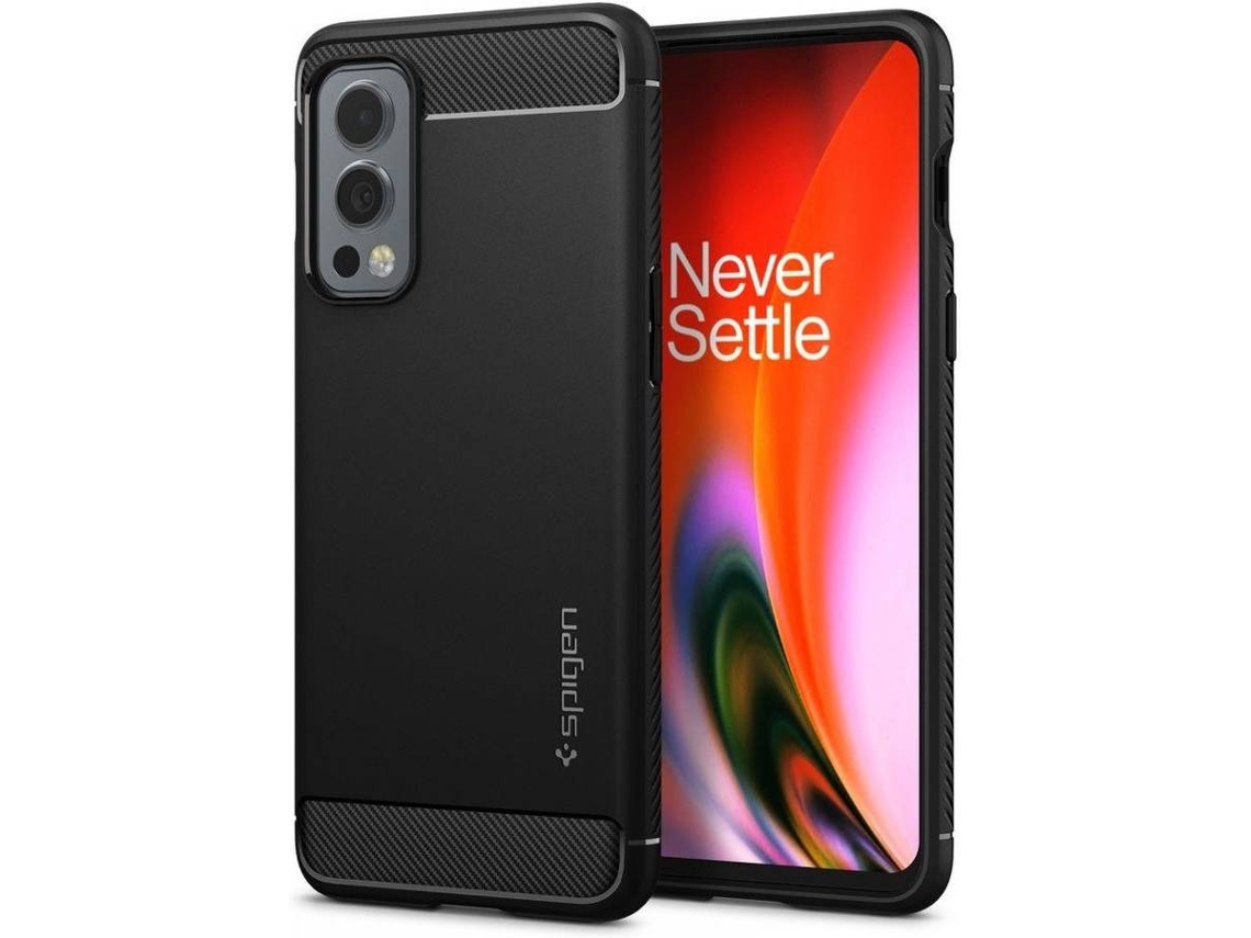 Capa Oneplus Nord 2 5G SPIGEN Antichoque Preto