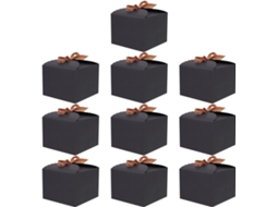 Conjunto De 10 Caixas Para Bolos, Caixas Para Bolos Diy E Recipientes Cupcakes Sobremesas Eventos Especiais