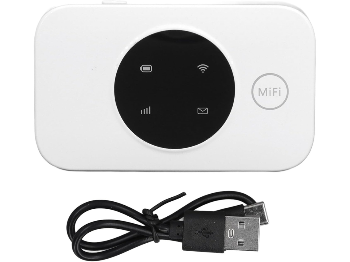 Roteador Wi-fi Portátil 4g De 300 Mbps Com Bateria 3000 Mah Para