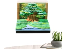 Calendrier 3d 2027 Bloc-notes Lumineux En Forme D'arbre