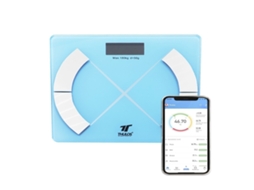 Báscula de Baño Bluetooth App para Ios Y Android a Balança de Banheiro THULOS com Bluetooth Oferece Múltiplas Medições