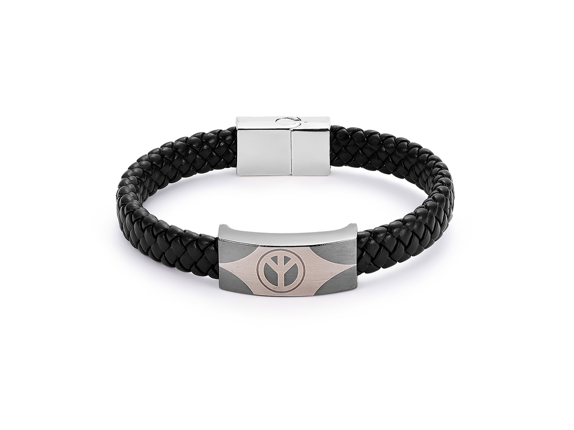 Pulseira De Liga Com Engate Charme Moda Acessório