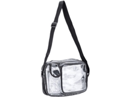 Bolsa transversal leve em PVC com tecnologia antiestática, ideal para engenheiros, viagens e tarefas diversas.
