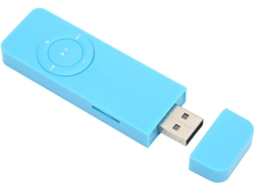 Lecteur Mp3, Mp4 64 Go, 64 Go Portable Enfants Prise Charge Sans Perte Jusqu'à Pour Pied, Hifi, Livre (azul)