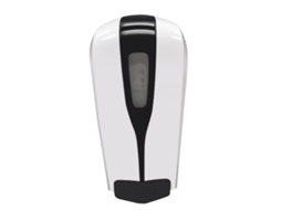 Laxiscreed Dispensador De Sabonete Em Espuma Com Sensor, Preto E Branco