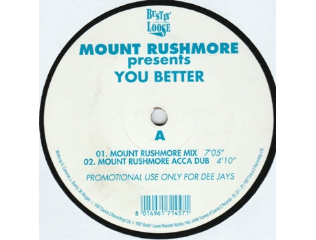 Vinil You Better Bustin Loose