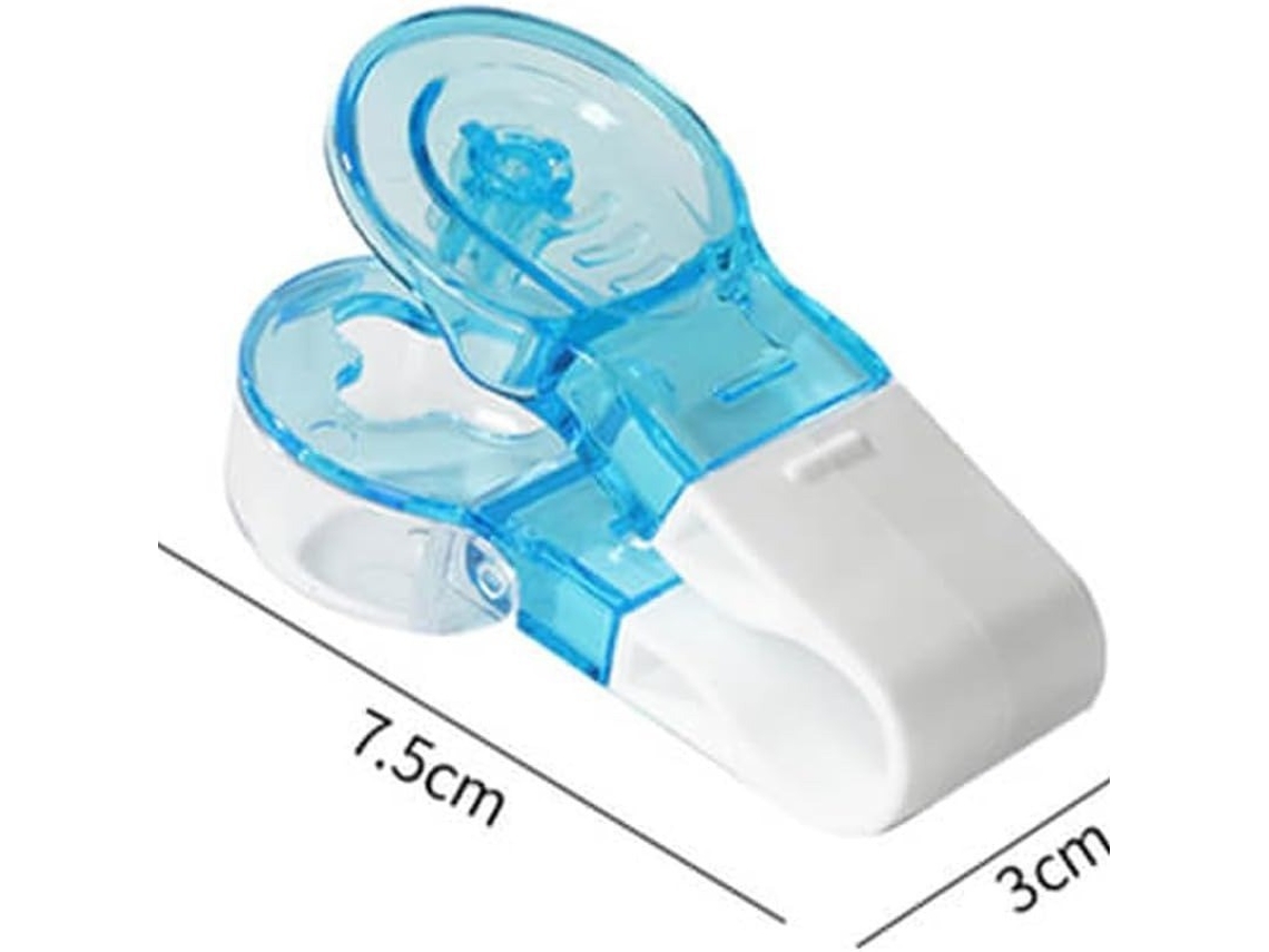 2 Pcs Take Medicine Tool Abs 2,76 Pol. Leve Fácil De Tirar Portátil Medicine Taker Para Idosos*